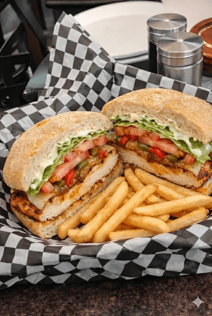 Piri Piri Chicken Cutlet Sandwich